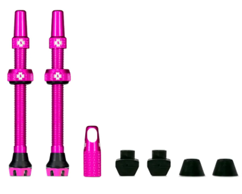 Muc Off Tubeless Valve V2 80mm Pink Aluminium